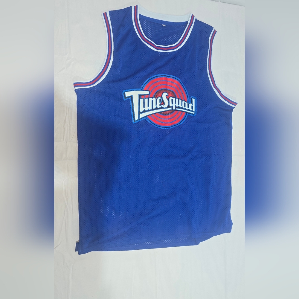 Blue Tune Squad Basketball Jersey